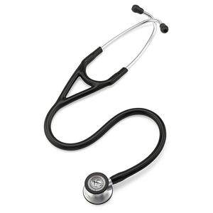 Estetoscópio 3M™ Littmann® Cardiology IV™ 6152 Preto com Inox Escovado