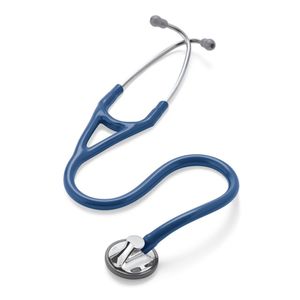 Estetoscópio 3M™ Littmann® Master Cardiology™ 2164 Azul Marinho com Prata Espelhado