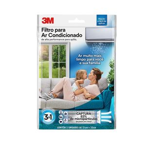 Filtro de Alta Performance para Ar Condicionado Split 3M - 2 unidades