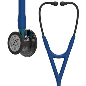 Estetoscópio 3M™ Littmann® Cardiology IV™ 6202 Azul com Espelhado e Conector Azul